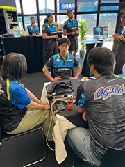 小椋藍選手とコーヒータイム【イメージ】