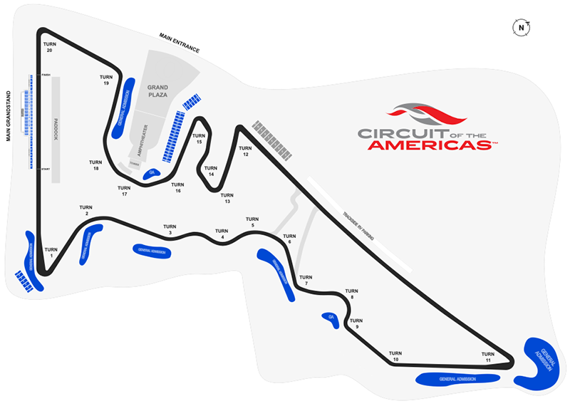 サーキット地図